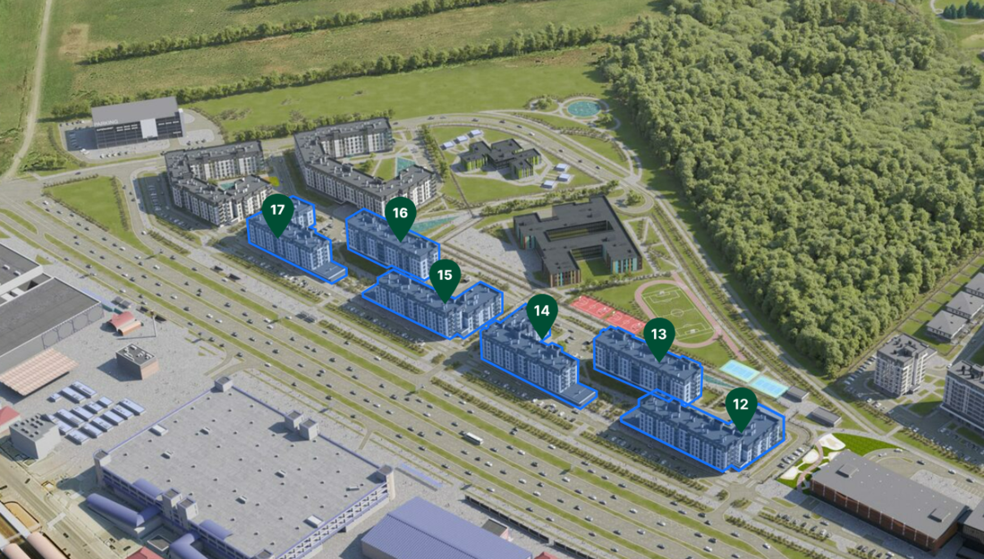 Возле "Ждановичей" растет элитный квартал: что построили и какие квартиры остались в продаже