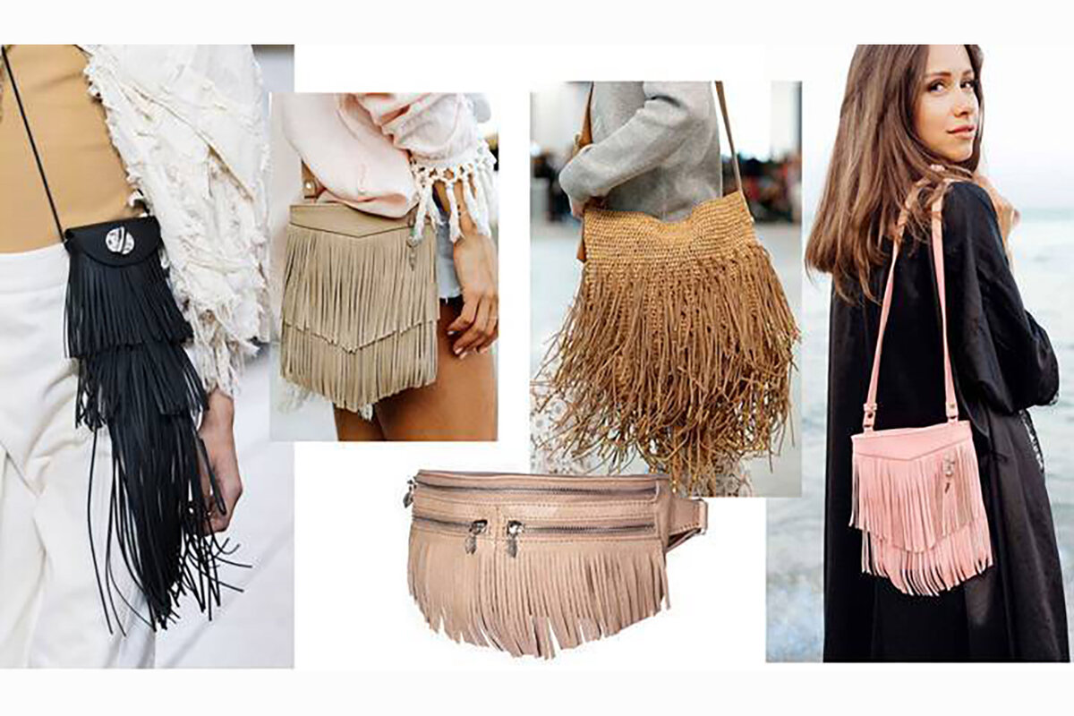 Сумки с бахромомй