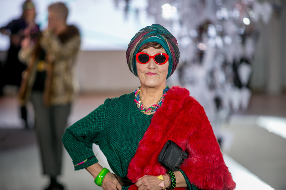 Яркое сочетание цвета