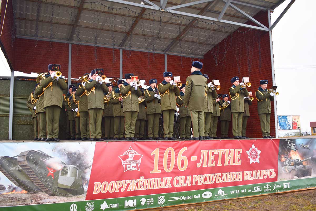 Мероприятие, приуроченное к Дню защитника отчества на "Линии Сталина" 2024 г.