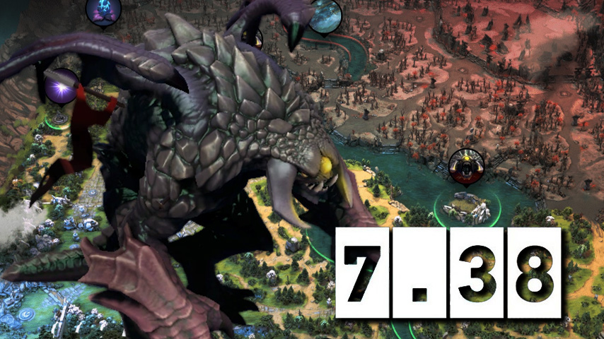 В Dota 2 вышел патч 7.38 «Вольные воды»: переработанная карта, новые механики и улучшенный интерфейс
