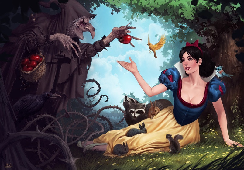 Белоснежка мультфильм