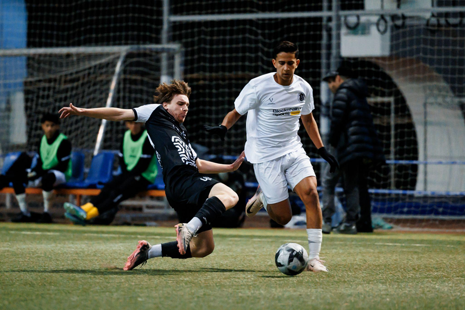 Матч “Юни Икс Лабс” и сборной академий Blockchain Sports в Минске