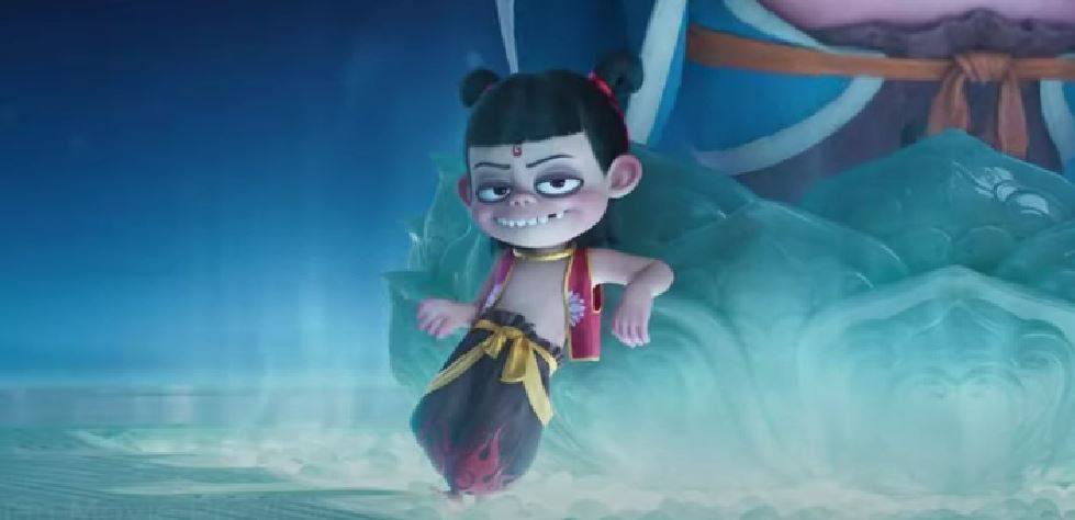 «Нэчжа побеждает царя драконов»