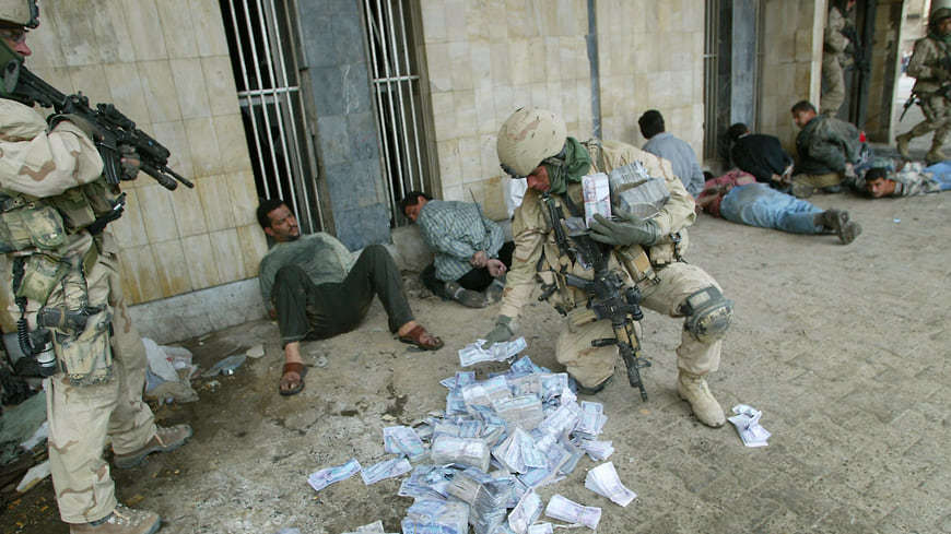 Самое крупное ограбление банка: $1 миллиард из Центрального банка Ирака