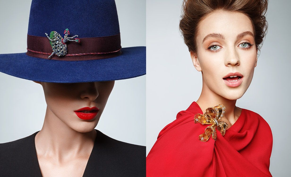 Модные броши