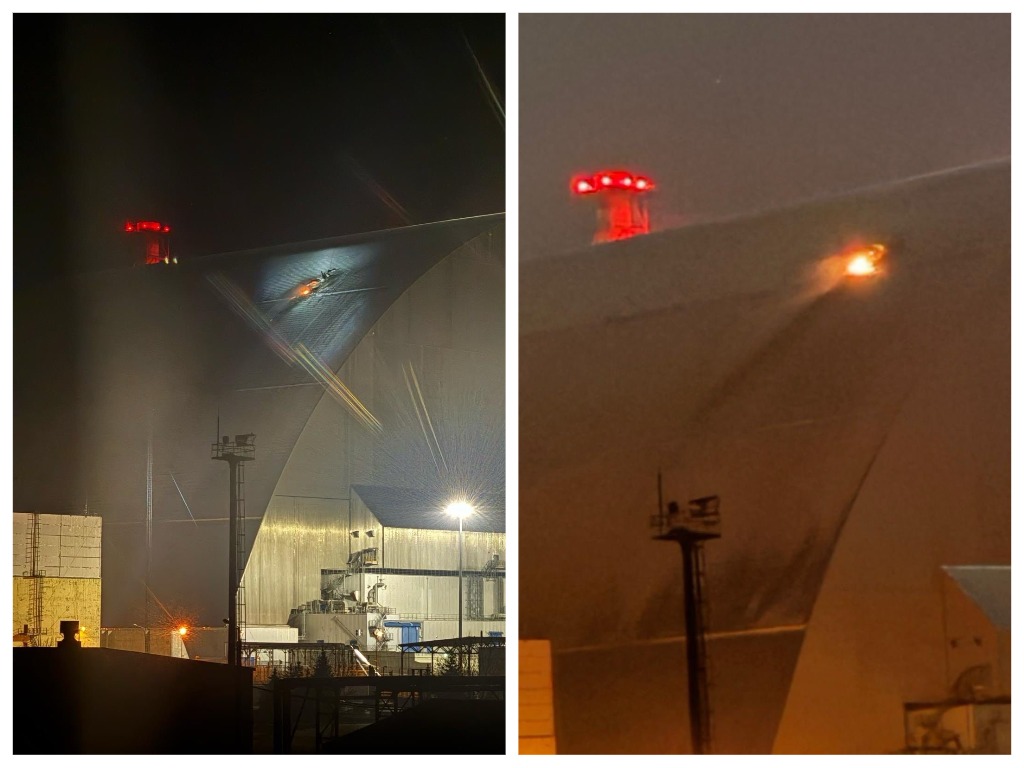 взрыв ЧАЭС дрон