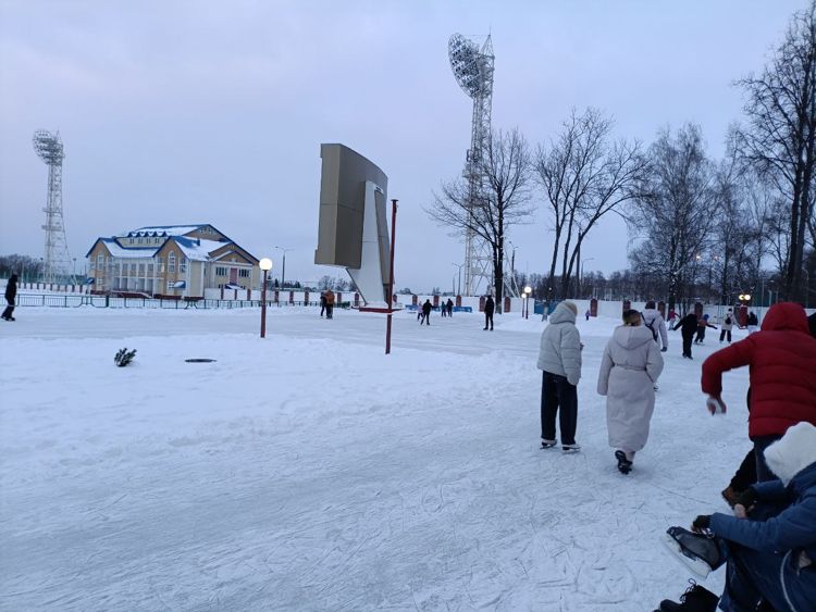 открытые катки в Витебске
