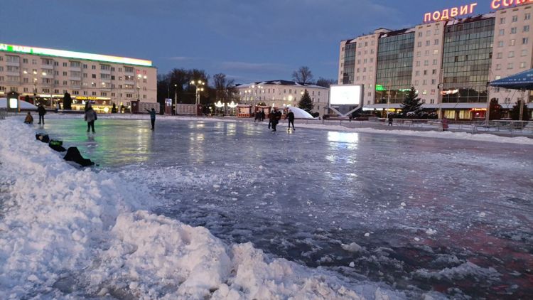 открытые катки в Витебске