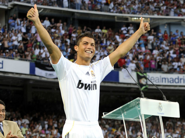 Презентация Роналду в Реале