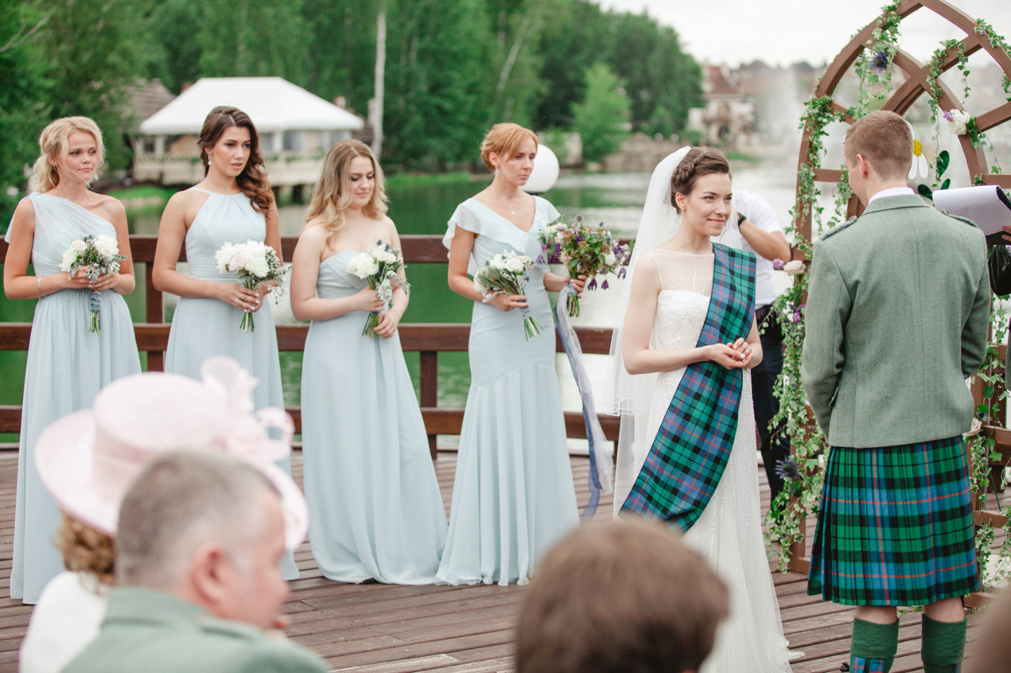 Шотландская свадьба