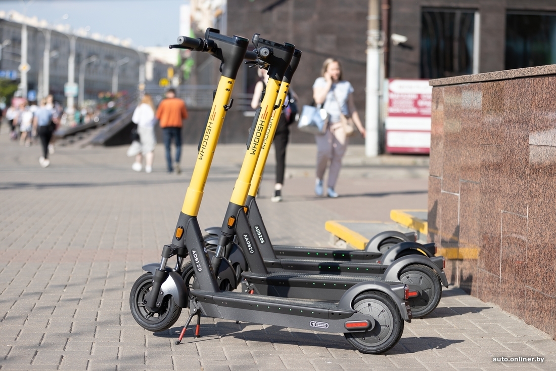 Сезон шеринговых электросамокатов в Минске стартует 15 марта
