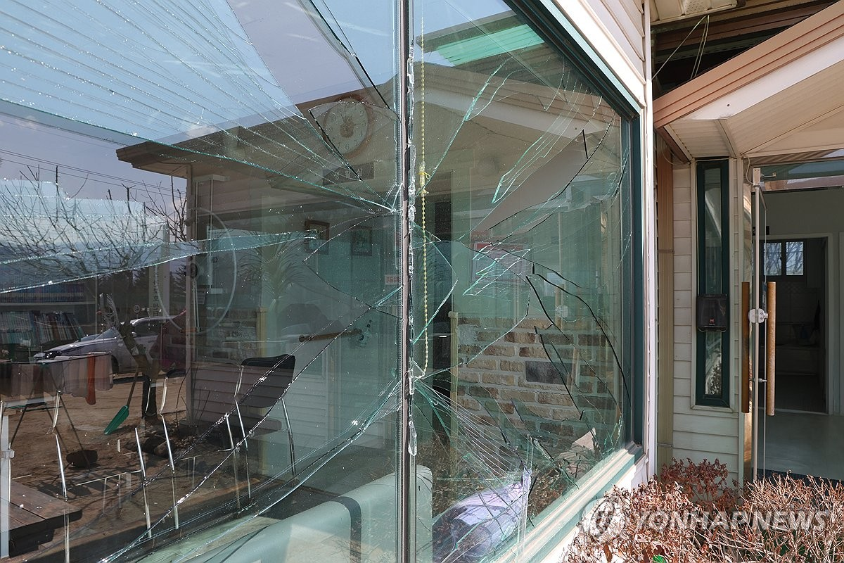 Разрушения Северная Корея