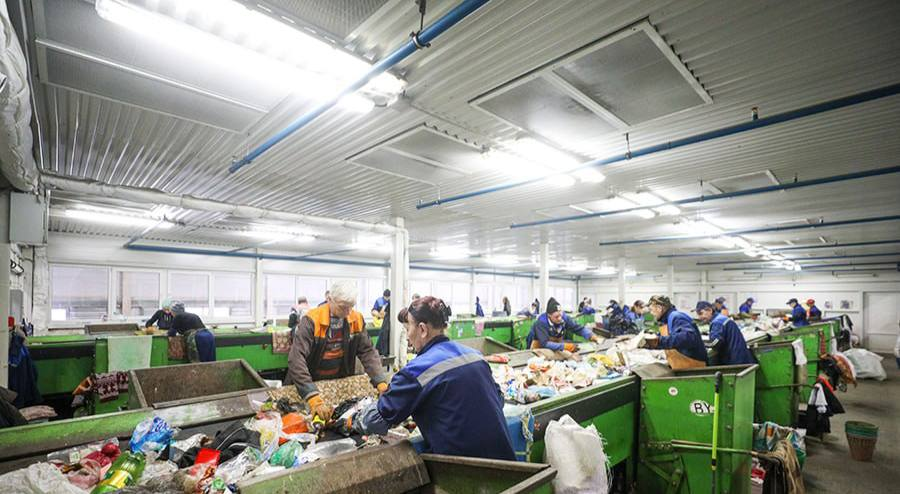 мусор сортировка завод