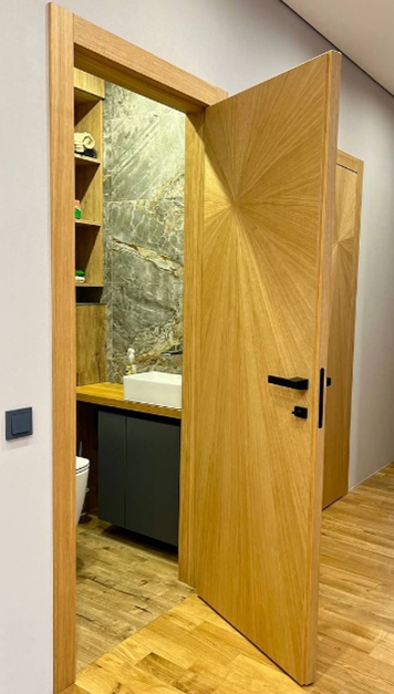 шпонированные двери