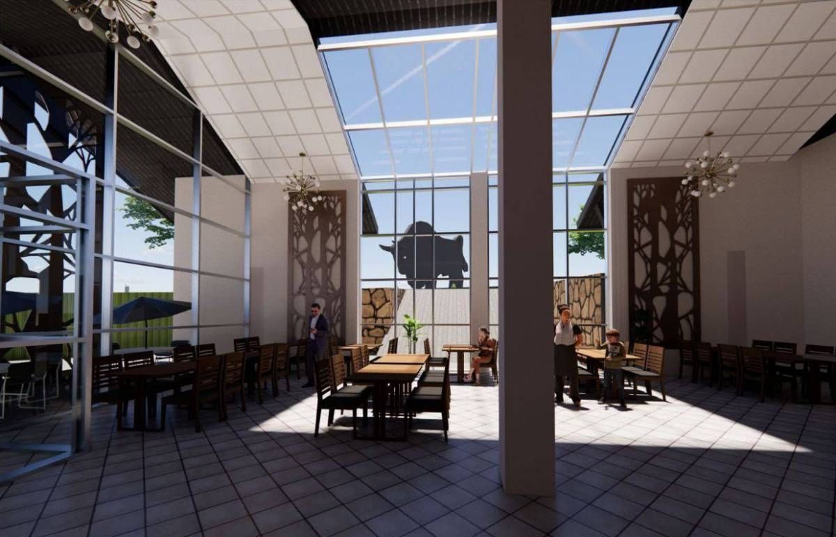 У гигантского зубра на М1 откроется придорожный сервис