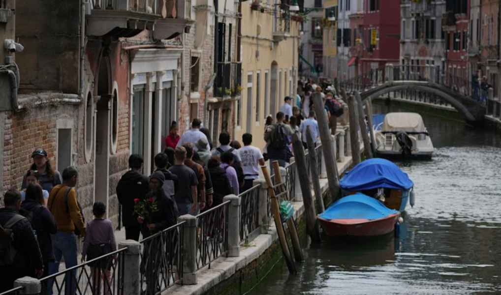 Венеция,туристы