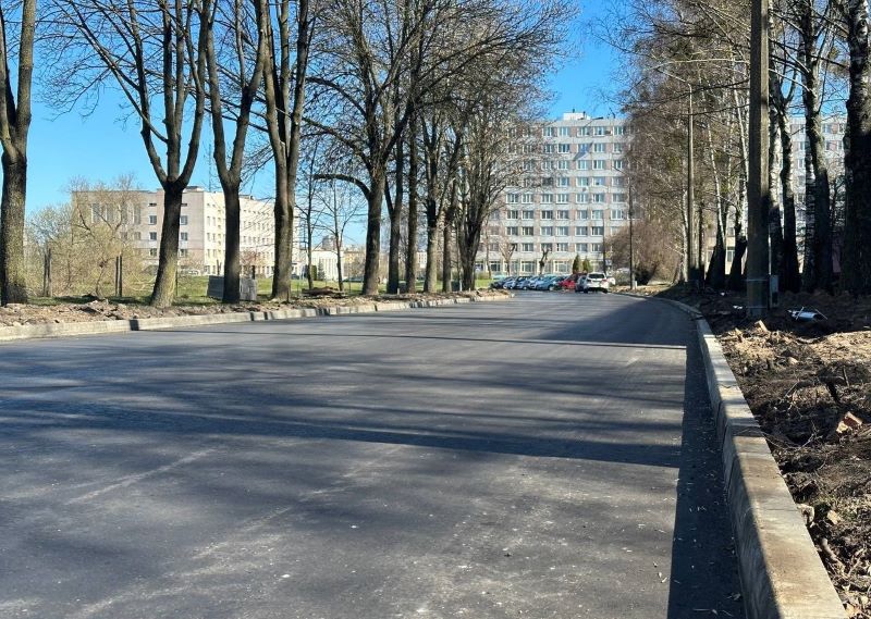 Ремонтные работы на улицах Гая, Будённого и Белуша в Гродно: какая работа проделана 