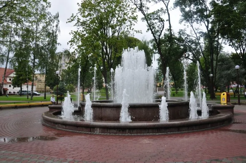 фонтан в Парке Жилибера 