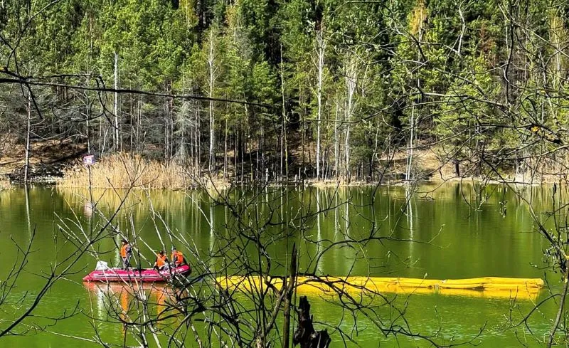 Карьеры в Гродно очищают от бытовых отходов 