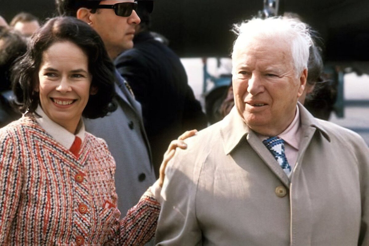 Чарли Чаплин и Унна О'Нил