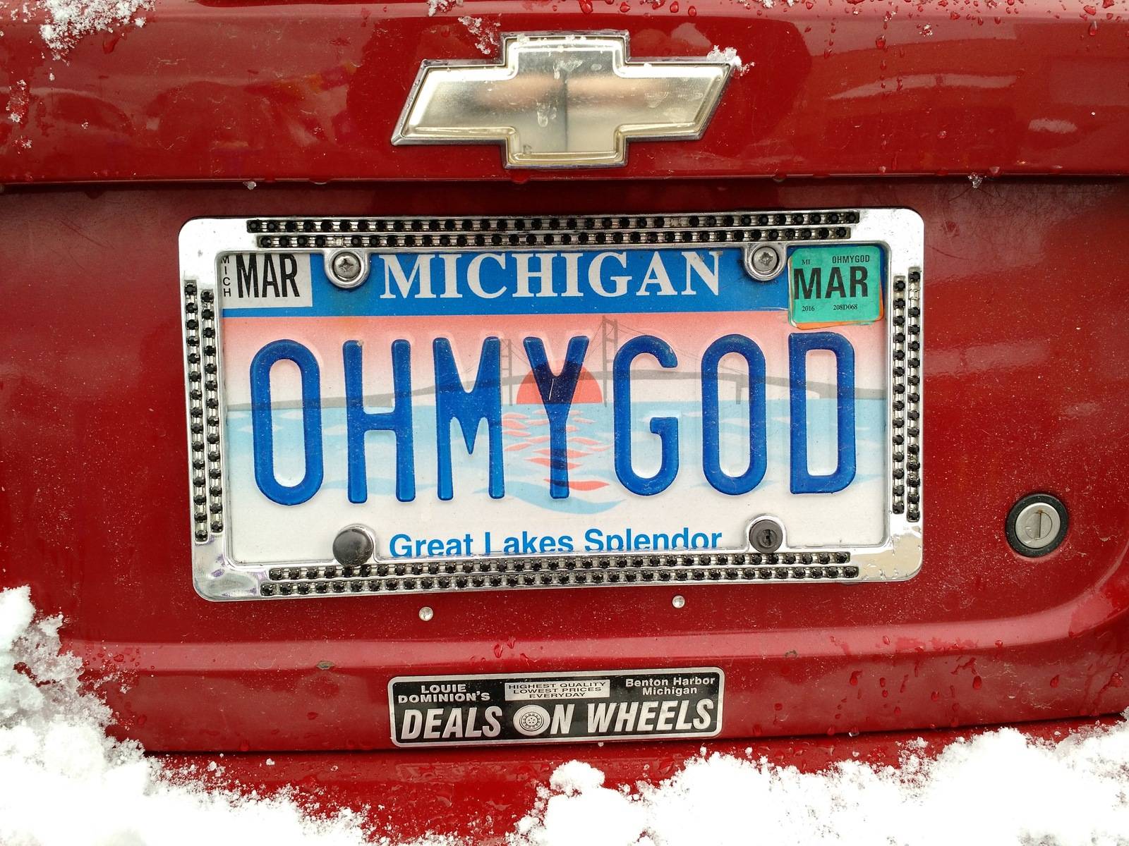 табличка Мичиган 