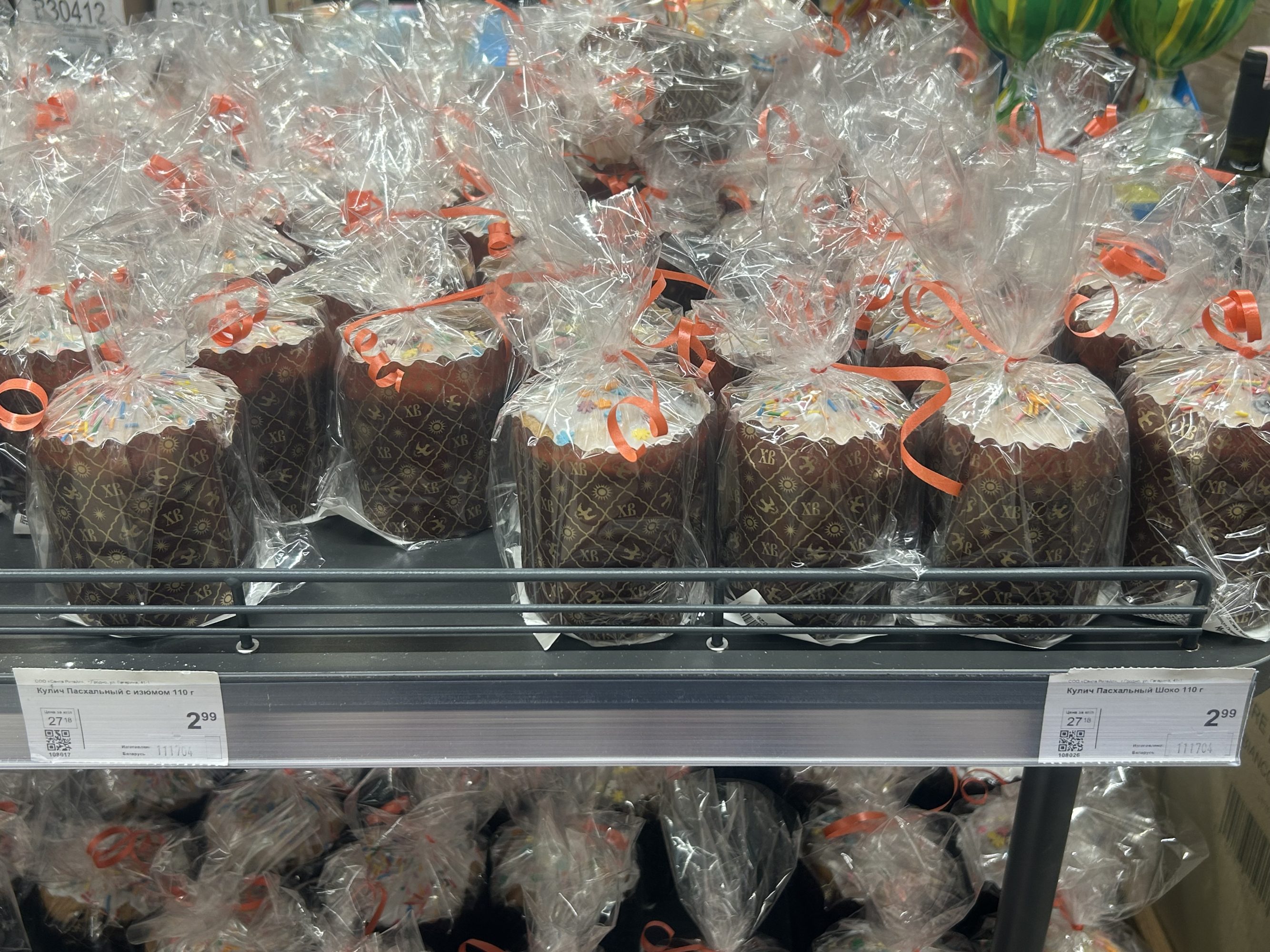 куличи для Пасхи 2025 