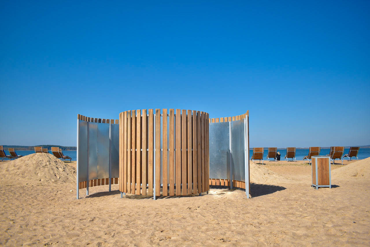 Как на курорте! Пляж №1 на Минском море преобразился (20)