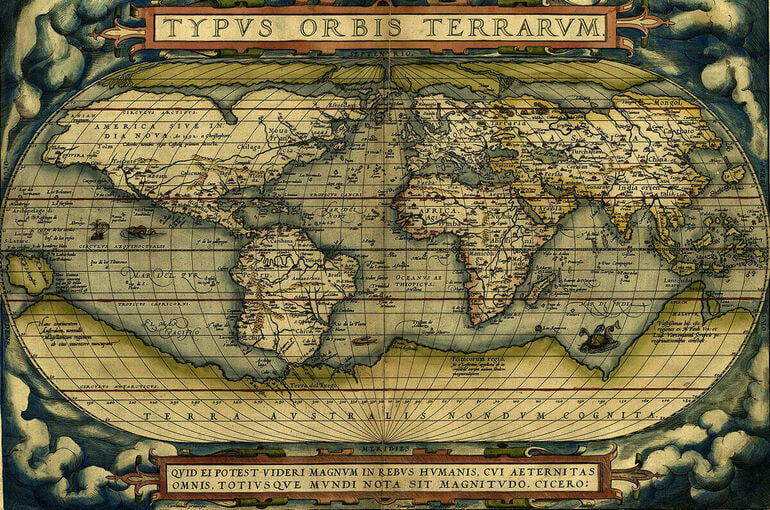 географический атлас карта