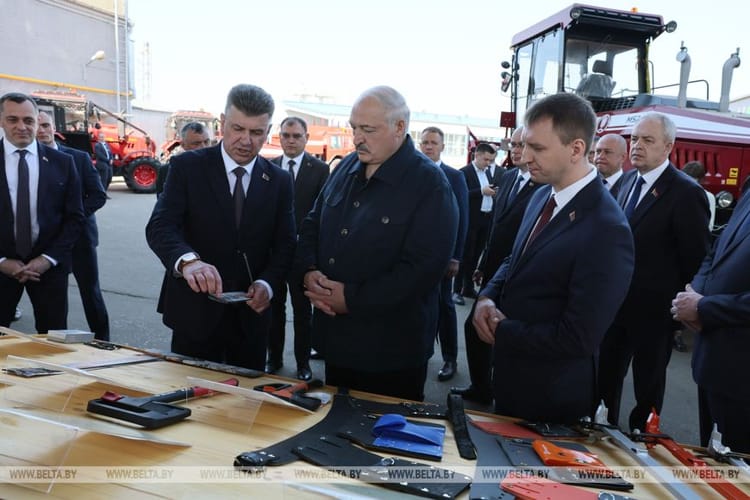 Александр Лукашенко посетил Витебскую область