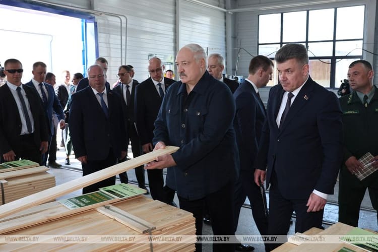 Александр Лукашенко посетил Витебскую область