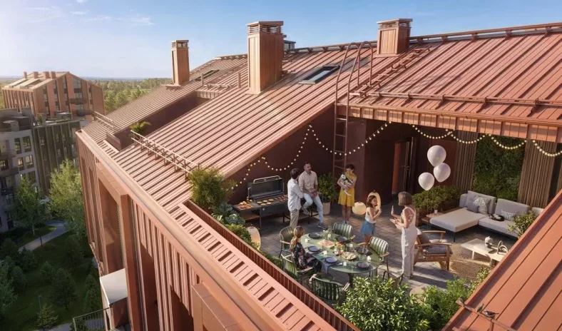 Зеленая Гавань предлагает вложиться в строительство необычного дома. Цена за квадрат от 1490 долларов.