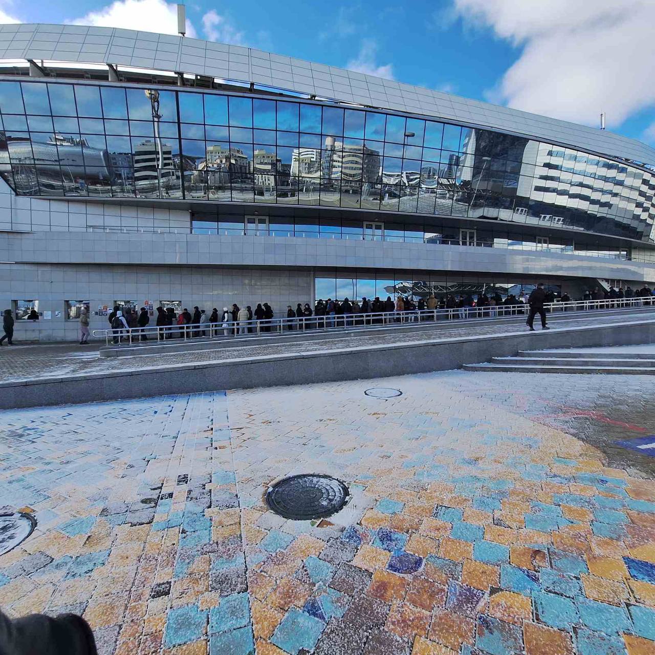 КХЛ "Динамо Минск" "Трактор" очередь