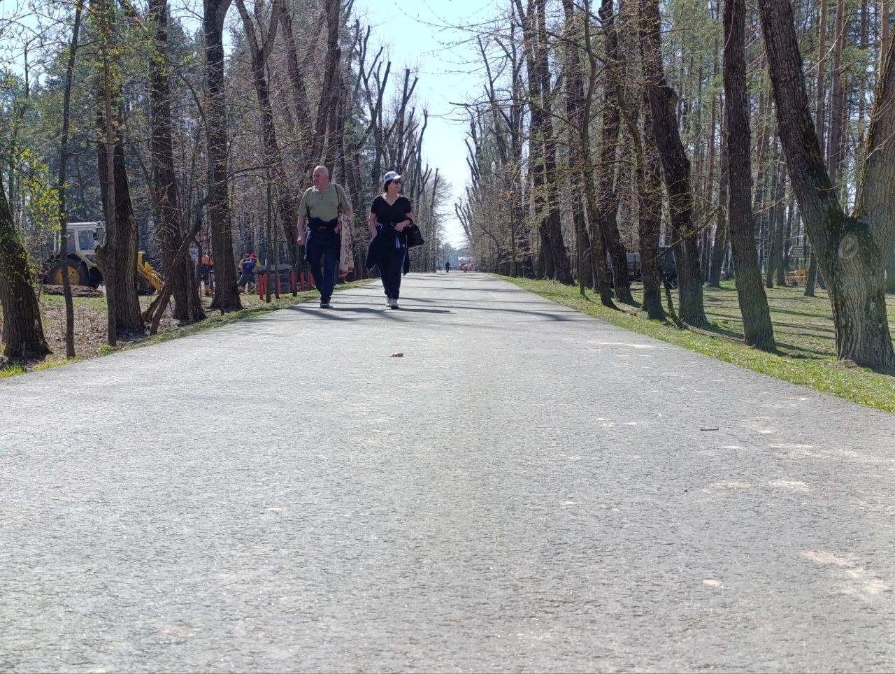 прогулка дорожка Минское море