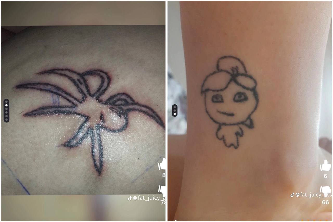 тату подростков 