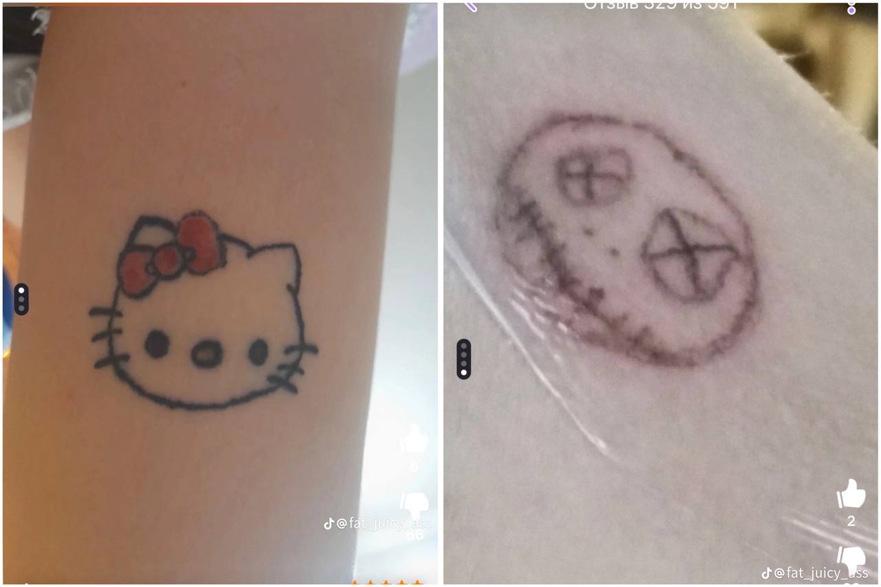 тату подростков 