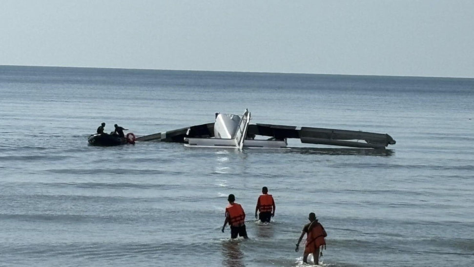 Самолет упал в Таиланде