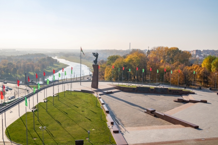 Площадь славы Могилев 