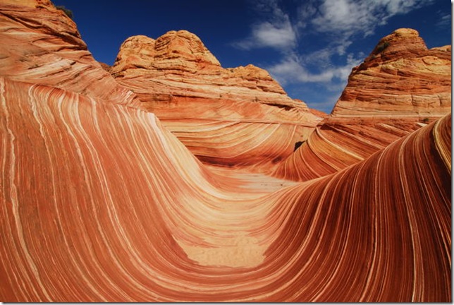 Долина волн, Аризона, США — окаменевший океан