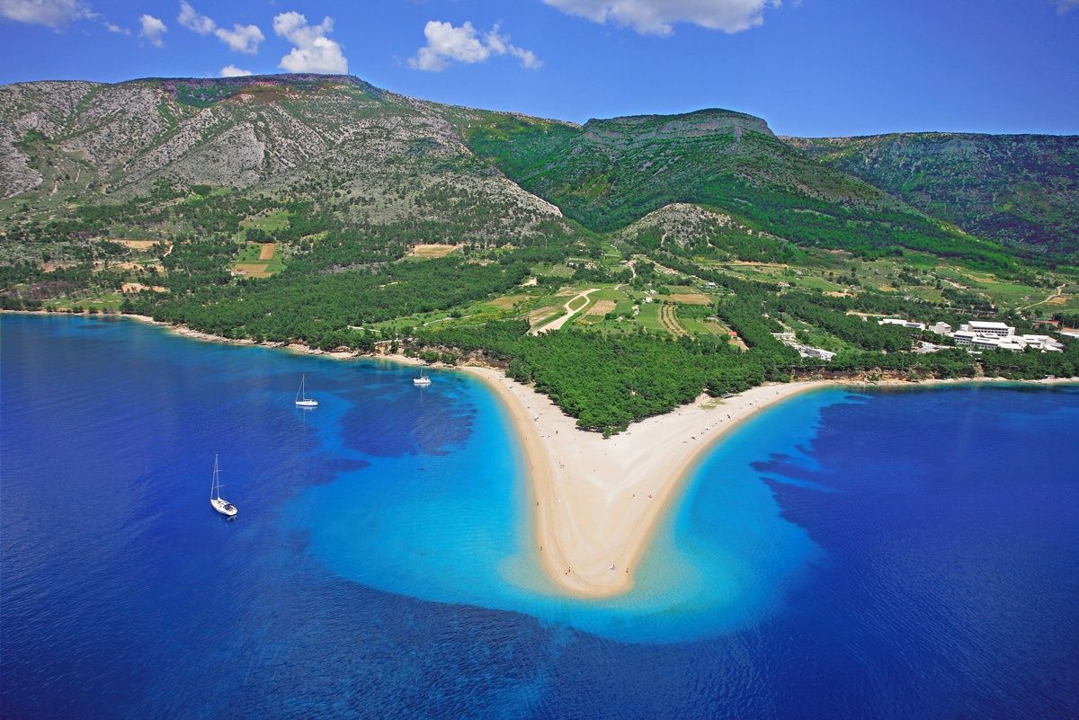 Златни Рат, остров Брач, Хорватия