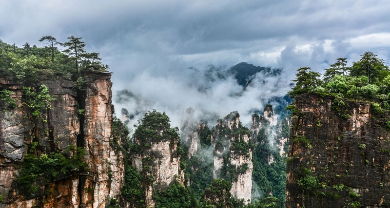 Горы Чжанцзяцзе, Китай — декорации к "Аватару"