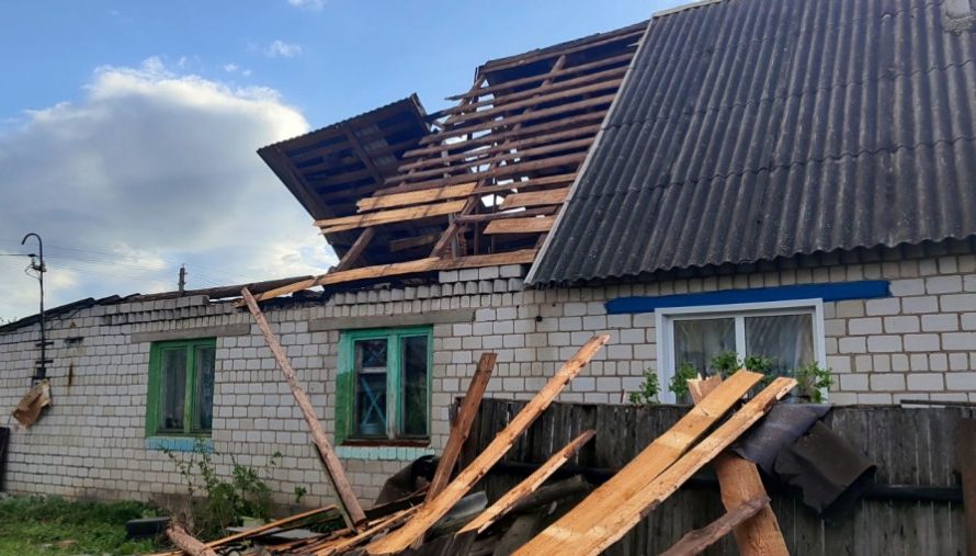 Могилев, непогода, ураган