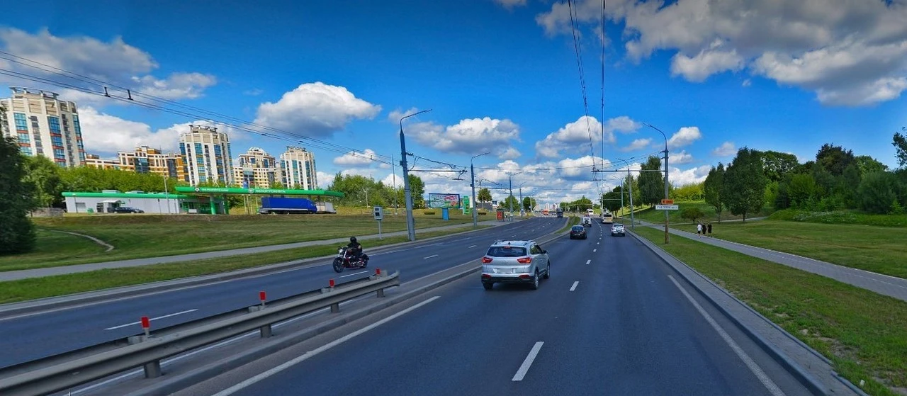развязка в районе Румлёвского моста в Гродно