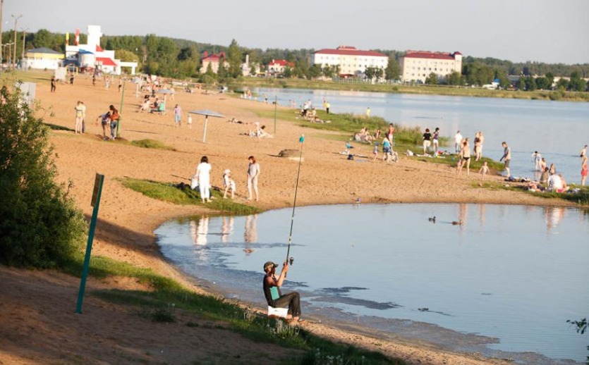 Могилев, пляж