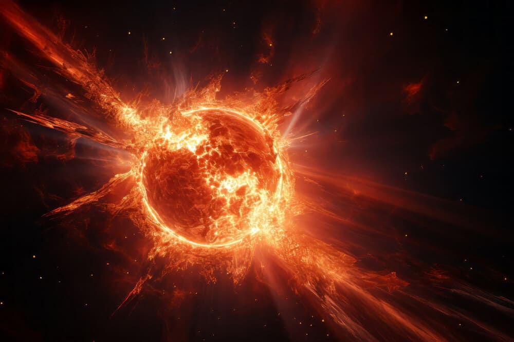 Вспышка Солнца