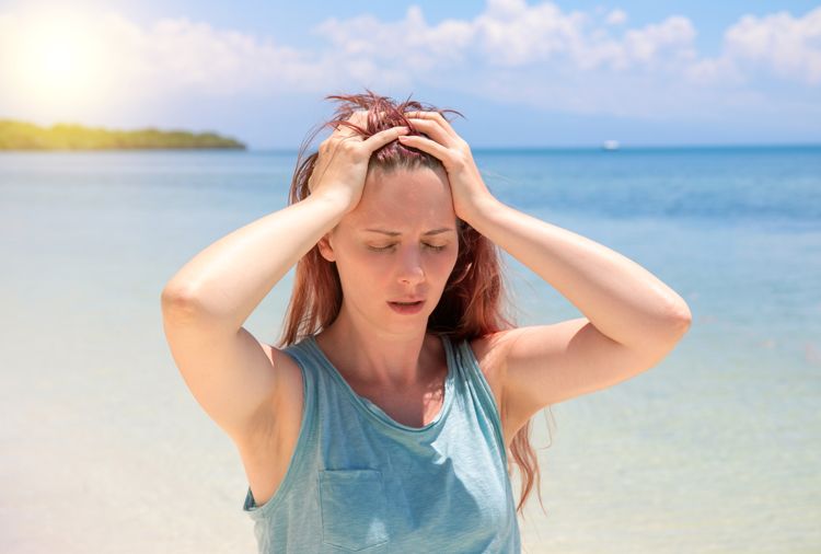 жарко на солнце