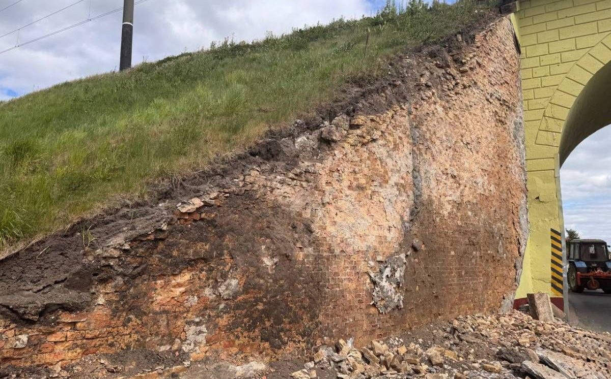 Обвал моста Гродно