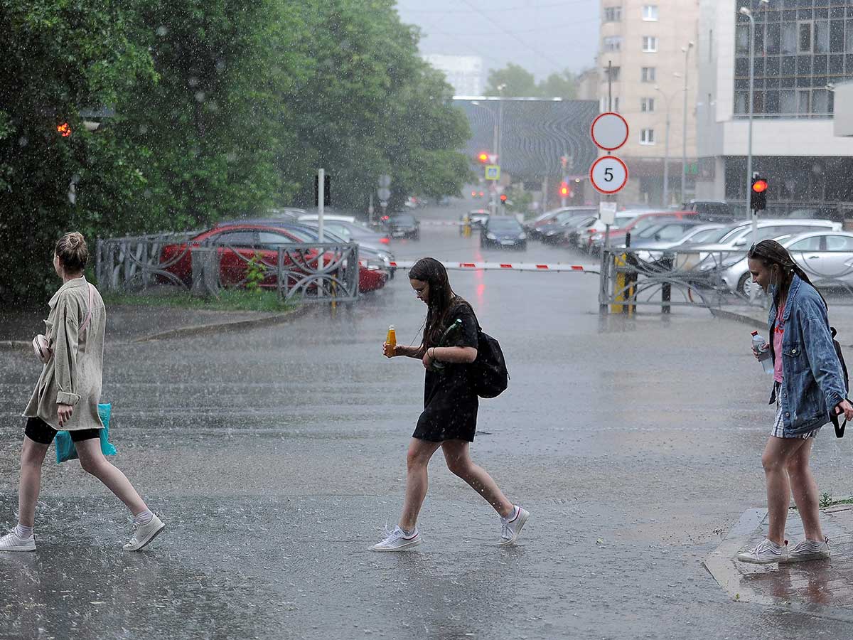 Дождь в Минске