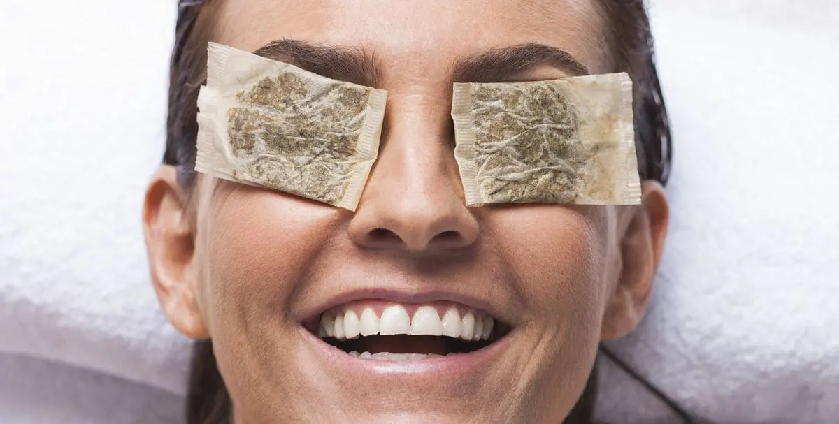 Чайные пакетики на глаза