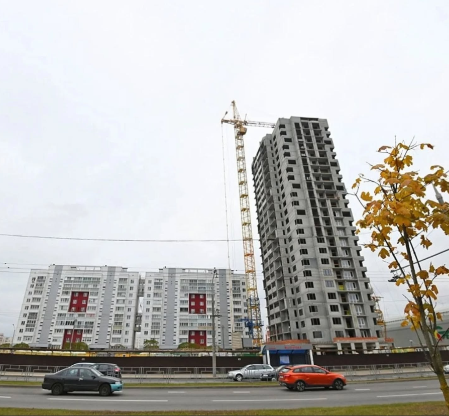 небоскреб в Гомеле по улице Мазурова